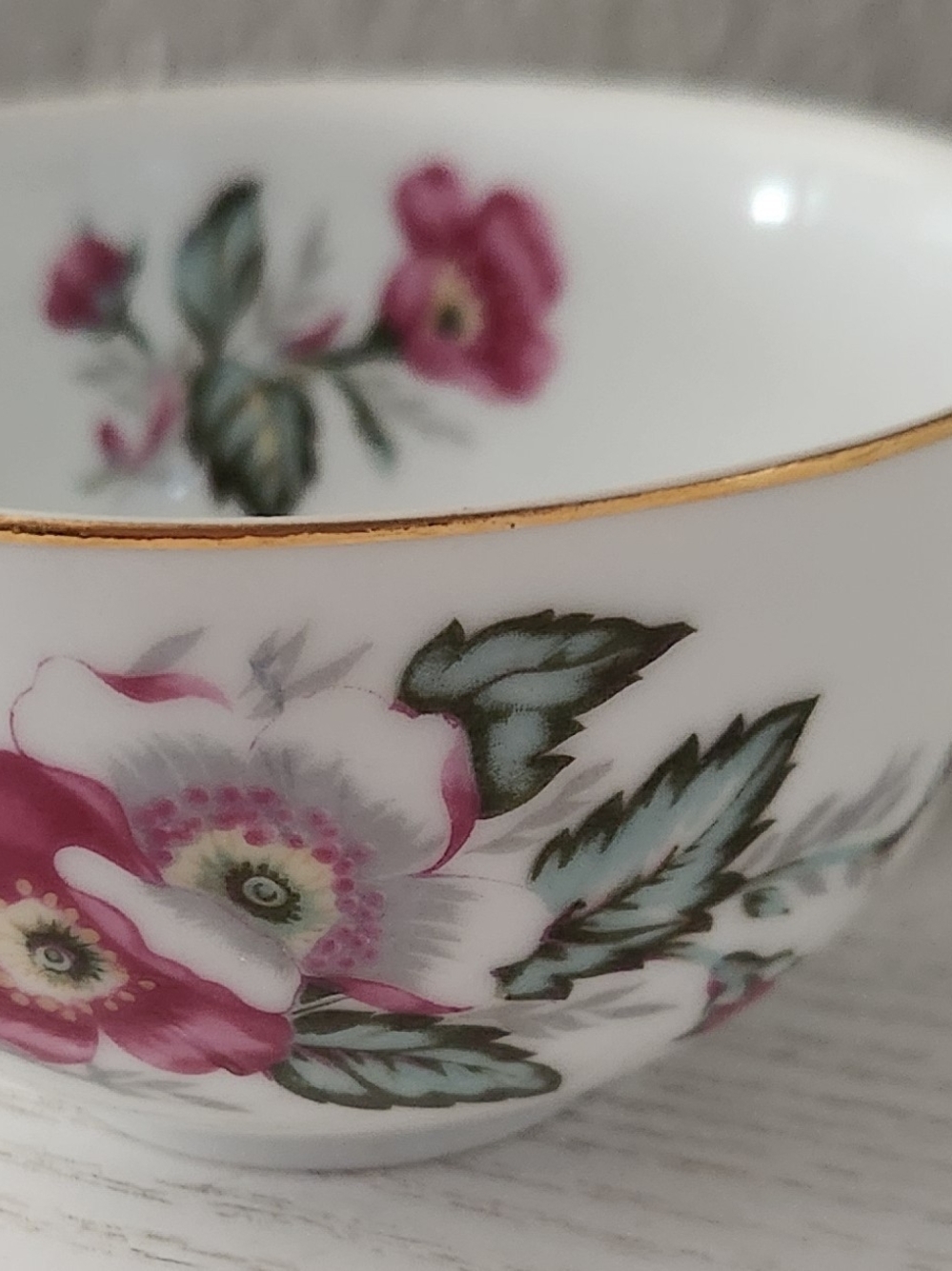 Vintage Kira China Japan Gold Trim Tea Cup